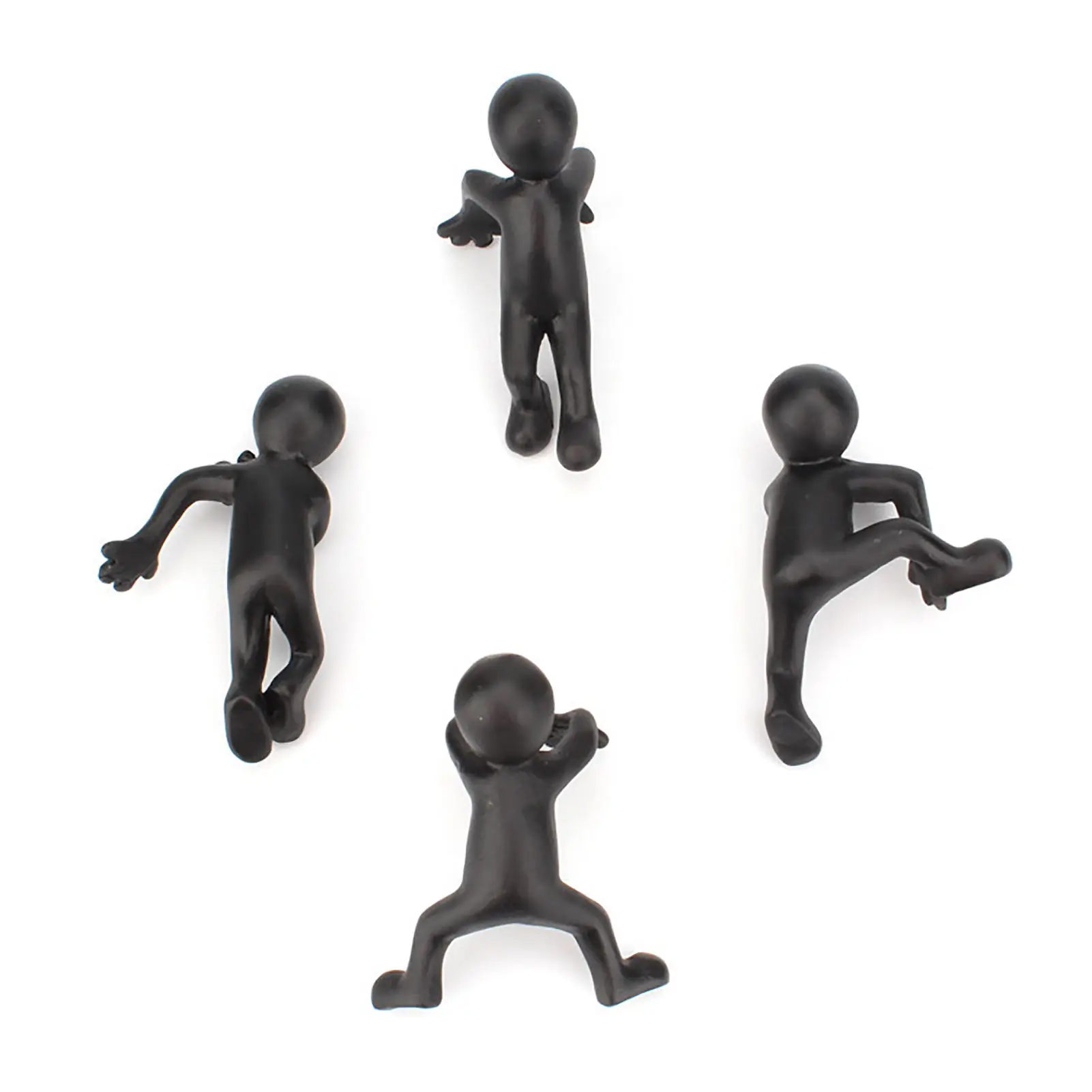 4 шт. декоративная подвеска для горшка в виде кунг-фу | Дом и сад