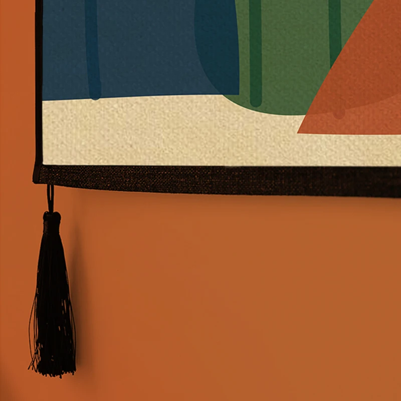 Цветной подвесной гобелен ткань ватт-час контейнер чехол для спальни отеля