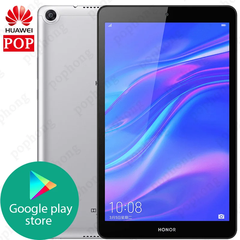 huawei Honor Mediapad T5 8 Honor tablet 5 8 дюймов планшетный ПК Kirin 710 Восьмиядерный Android 9,0 1200x1920 5В/2а Google play