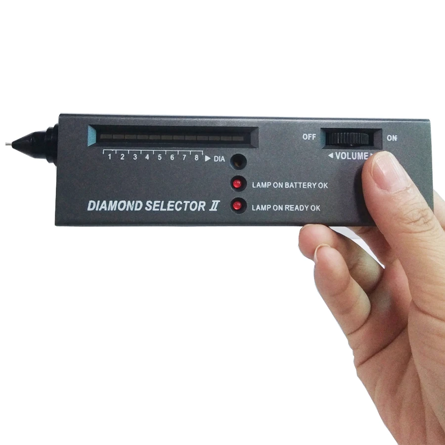 Профессиональный высокоточный светодиодный Алмазный тестер ювелирные изделия