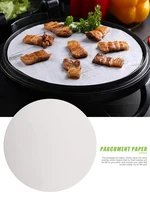 100pcs 789in baking parchment paper round non stick baking bbq liners reusable paper circles for cake pan tortilla press