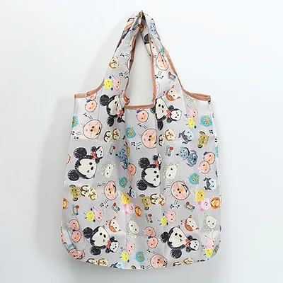 Складная сумка для покупок с мультипликационным изображением Диснея хранения