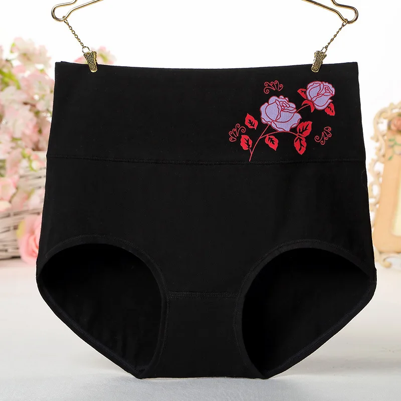 

3pcs/Lot Panties For Women High waist Briefs Underwear Ladies Pure Cotton Panty Sexy Lingerie Female Underpants Abdomen
