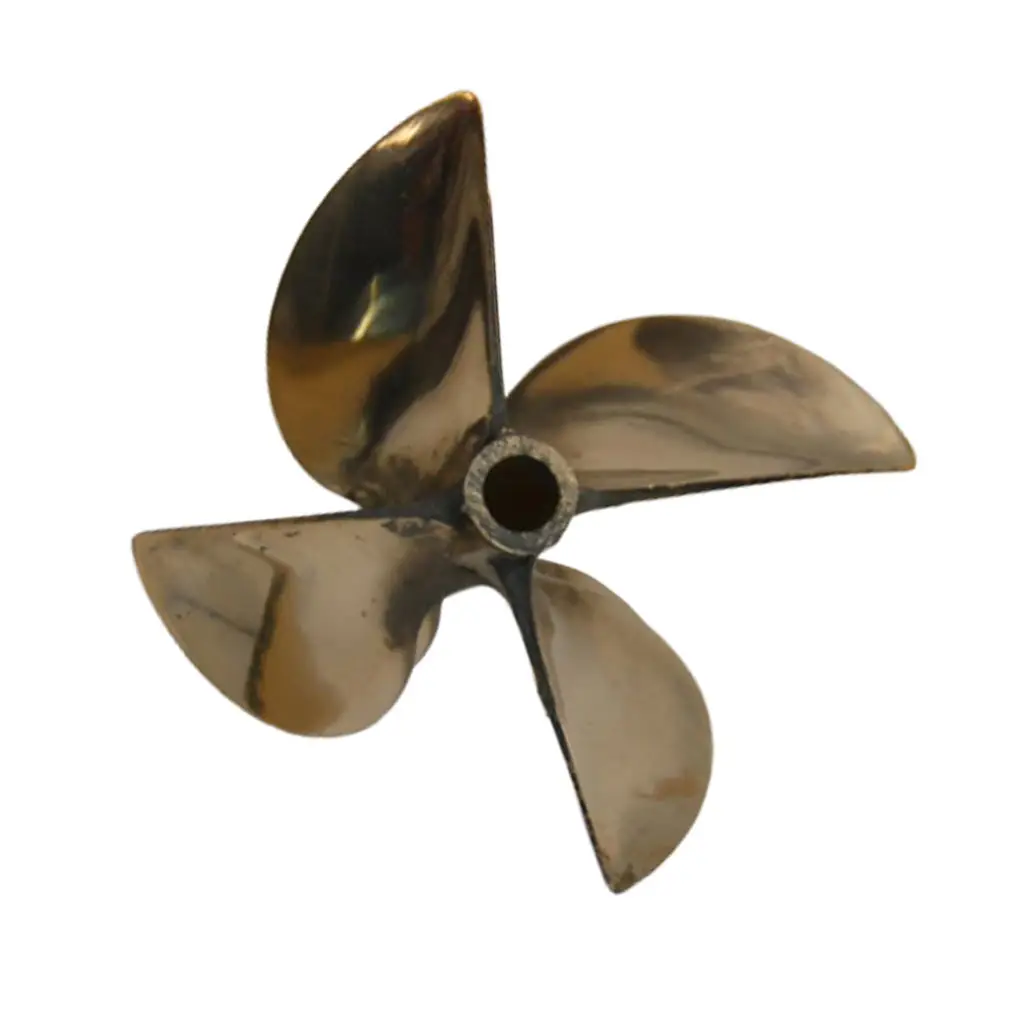 

Copper Racing Boat Left Propeller 26cc For 6.35mm 1/4' Prop Shaft Boat