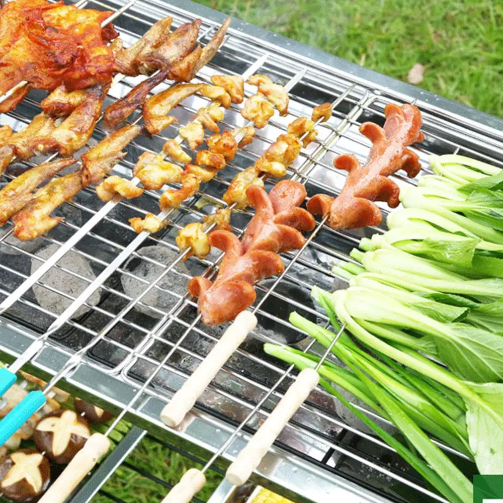 

Kitchen Accessories BBQ Grill Barbecue Kit Cleaning Brush Stainless Steel Cooking Tools Barbecue Gadgets Accessories Brushes