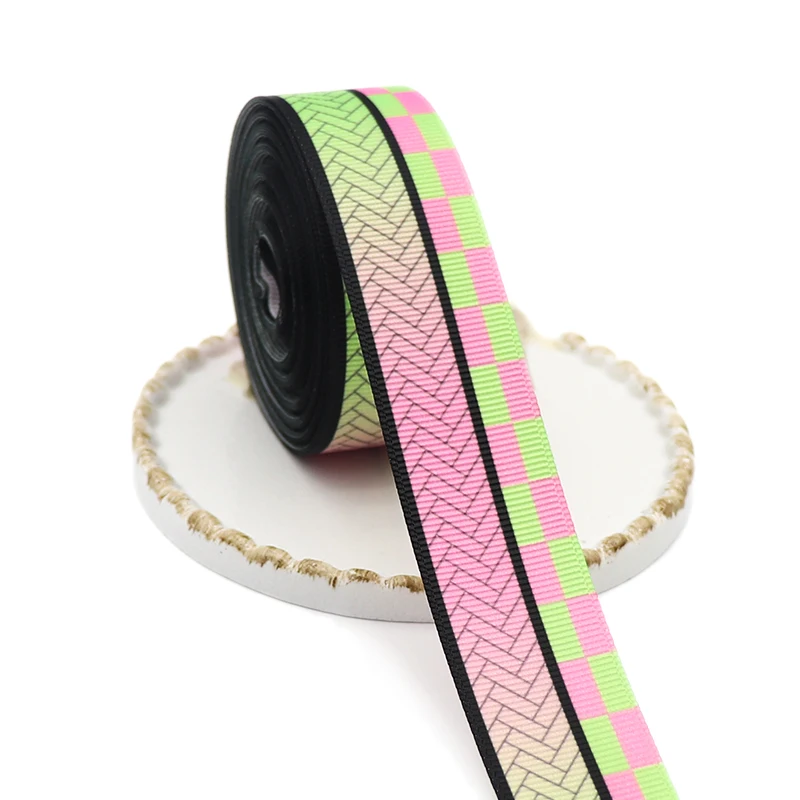 Лента Корсажная с японским мультяшным принтом лента для бантов волос сделай сам