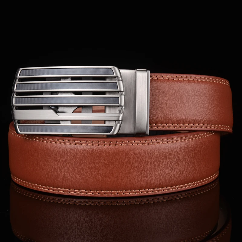 Мужской ремень из натуральной воловьей кожи G34 | Аксессуары для одежды