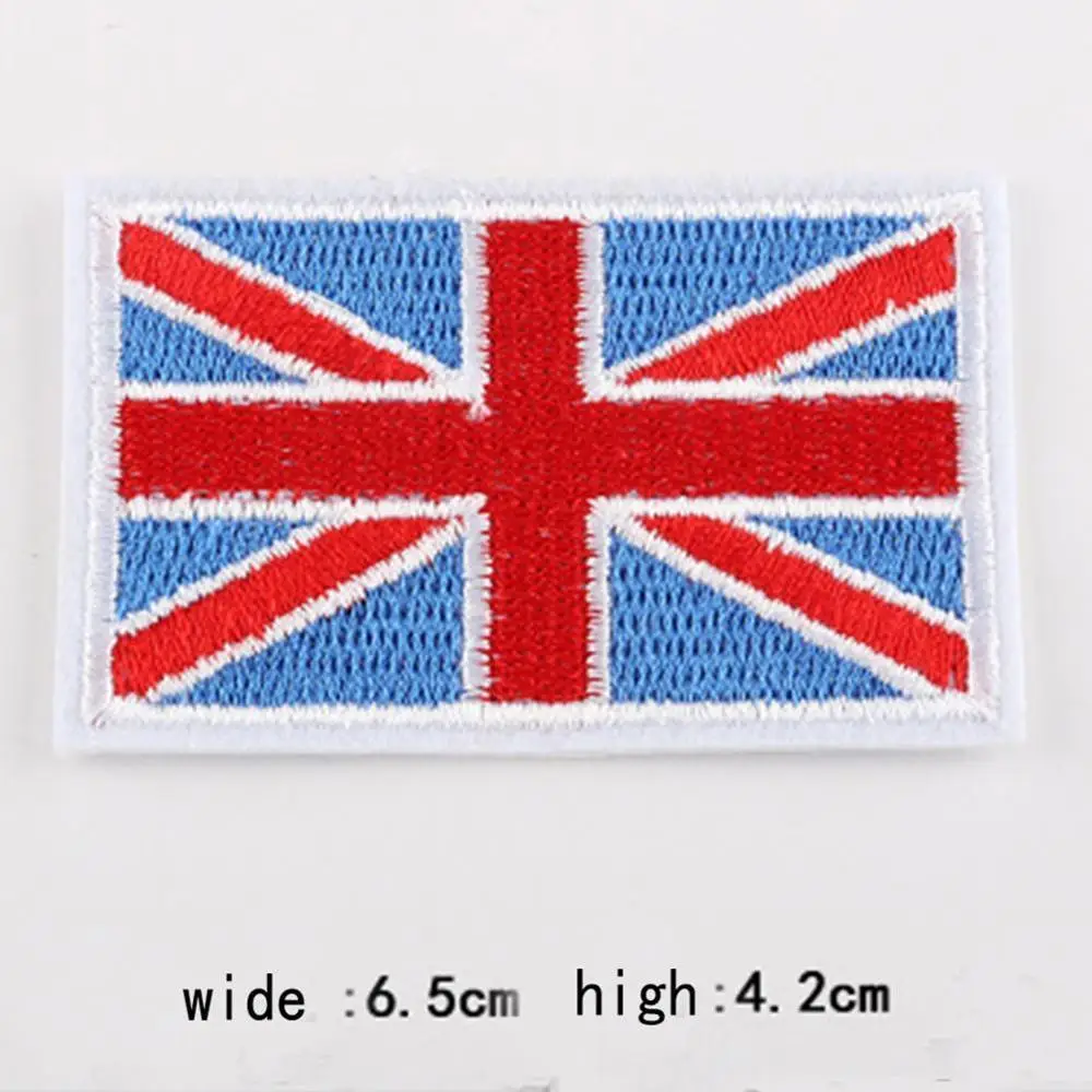 1 шт. 3D аппликация для рукоделия вышивка утюгом патч с вышивкой флаг