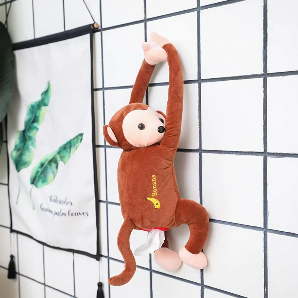 HiMISS многофункциональная автомобильная коробка для салфеток милая мультяшная