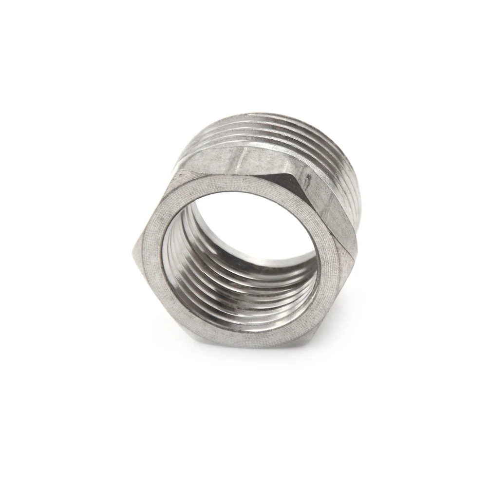 High Quality 3/4&quot Male X 1/2&quot Stainless Steel Female Thread Reducer Bushing Fitting SS 304 NPT Pipe 1 Pcs | Обустройство дома