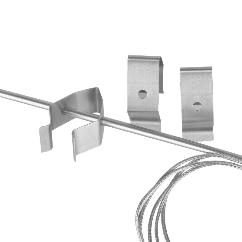 Держатель с зажимом для датчика температуры термометра изготовлен из