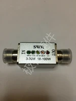 3mhz 30mhz 10 100w swr meter led indicator connector mini swr display