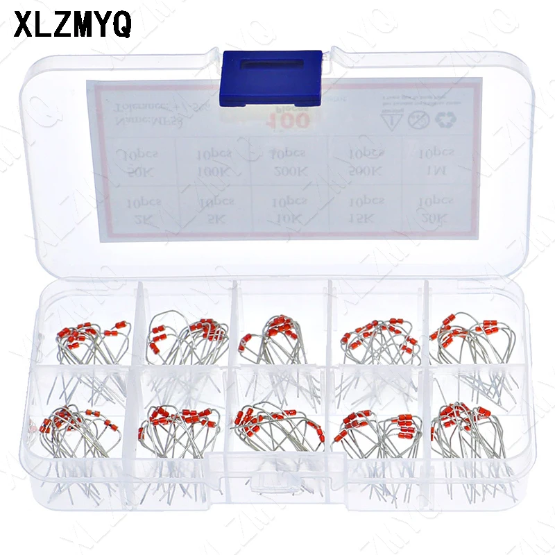 Комплект резисторов с термистором NTC 100 шт. фотомагнитный датчик температуры 2K 5K