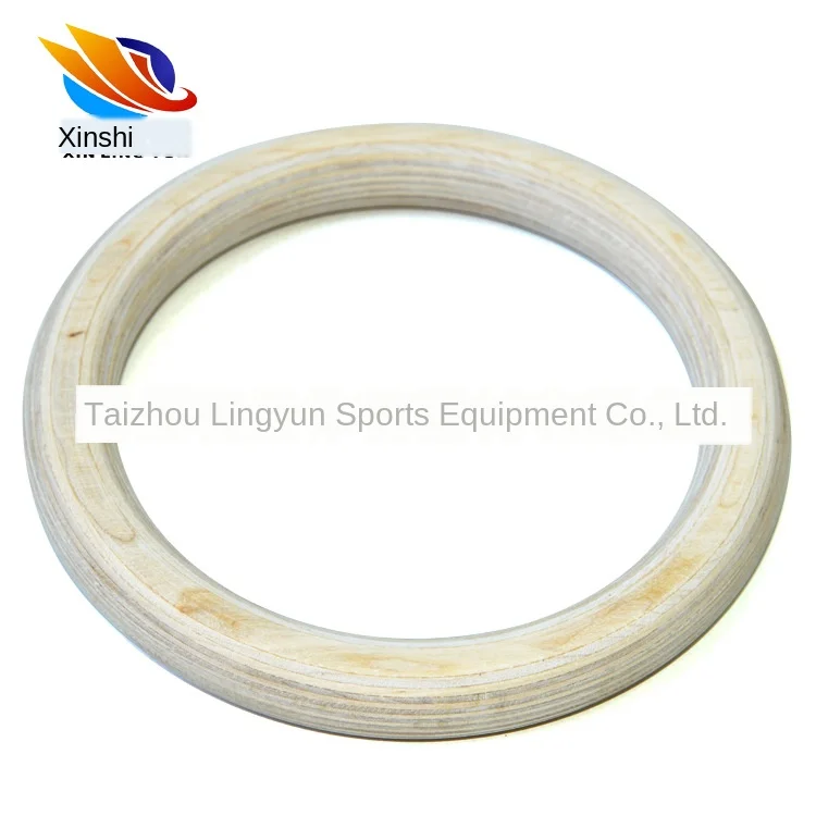 Новые деревянные 28 мм упражнения фитнес гимнастические кольца для тренажерного