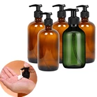 Диспенсер для мыла для ванной комнаты янтарный, 300500 мл