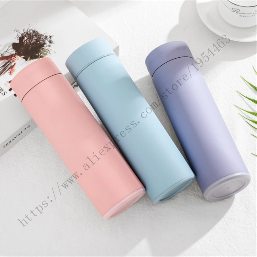 500 мл Термос из нержавеющей стали для путешествий Вакуумная чашка Изолированная