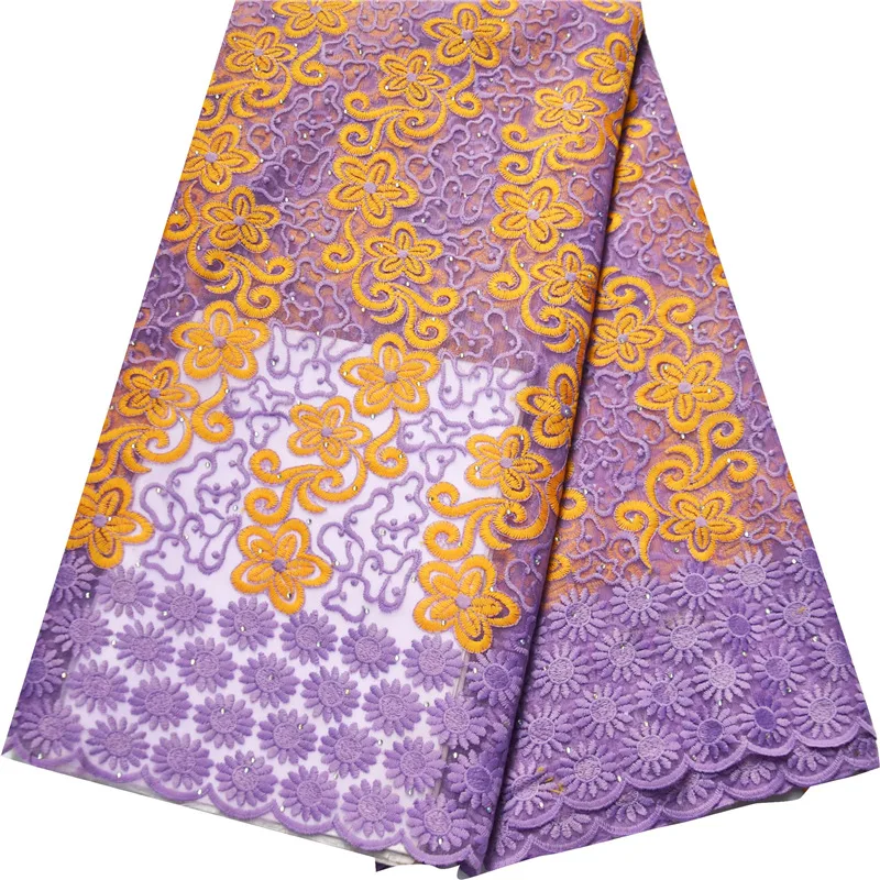 Африканская кружевная ткань заводского производства качественная французская