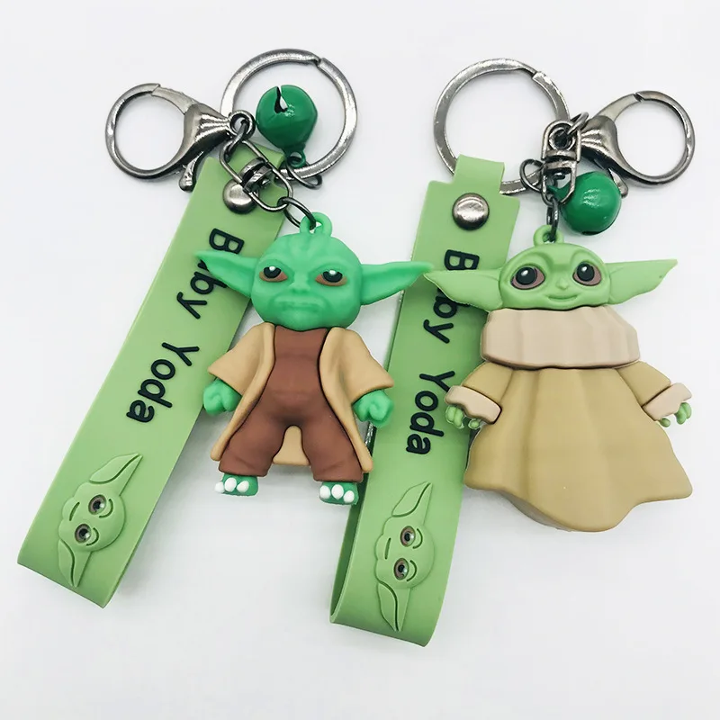 

Новинка 2021, брелок Yoda для ключей, детская игрушка, подарок для детей