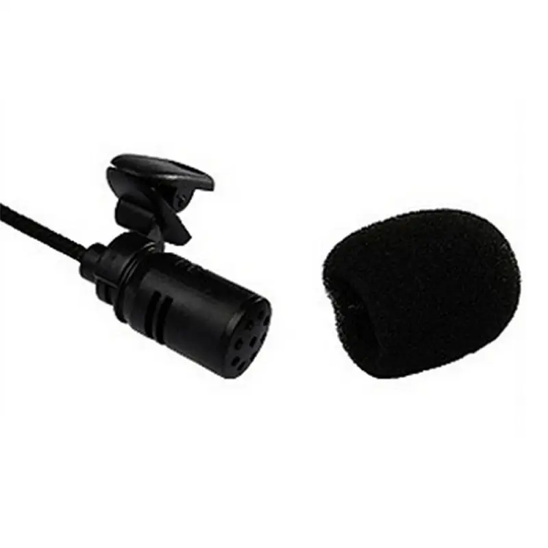 Universal Portable 3.5mm Mini Microphone Headphone Lapel Lavalier Clip Lecture Teaching Conference Microphones | Электроника