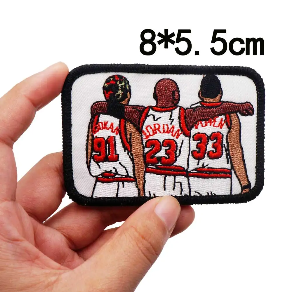 Нашивки с вышивкой для баскетбольного игрока подкладкой крючком - купить по