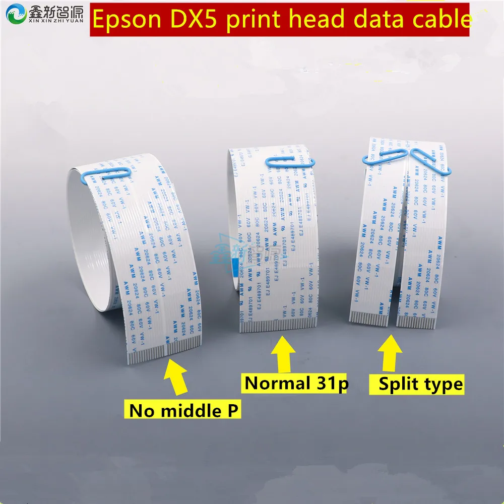 FFC плоский кабель для Epson F186010 DX5 печатающая головка передачи данных растворителя