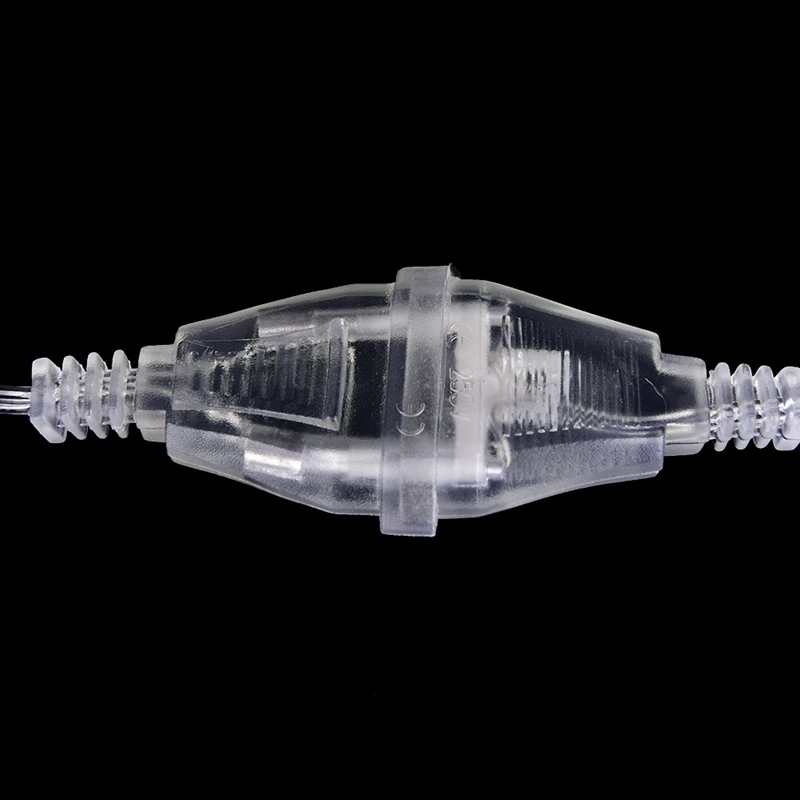 Прозрачный удлинитель 3 м вилка Европейского/американского стандарта с