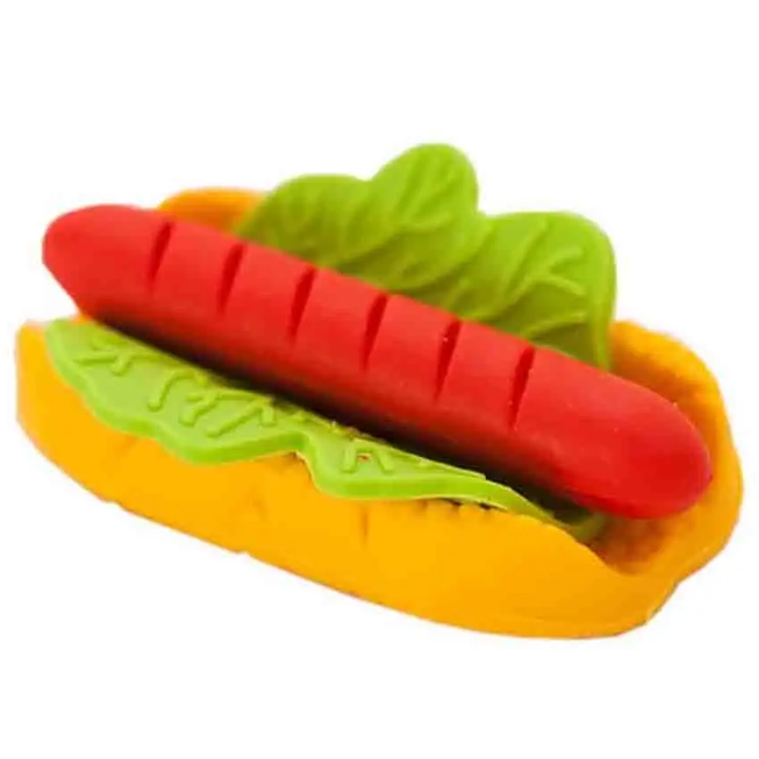 1 шт. креативные ластики в форме еды гамбургерские чипы резиновый ластик