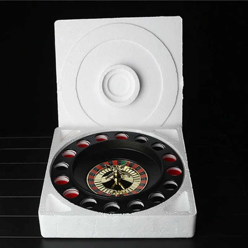 

16-hole Roulette Turntable Wine Glass Game KTV Roulette Game Wine Glass Turntable