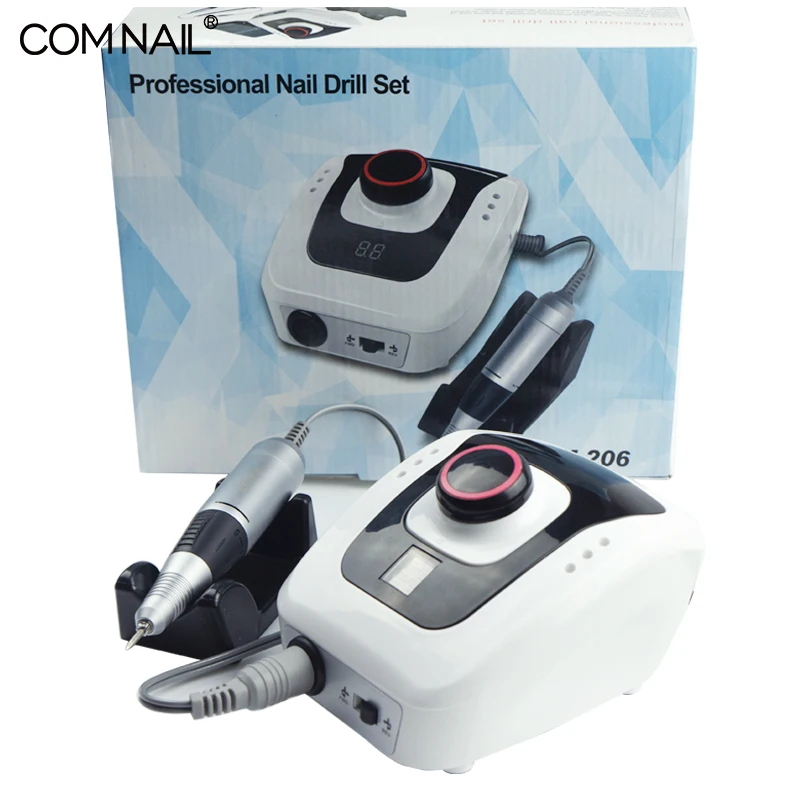 

DM206 65W electric exfoliating nail polish horny flashlight beauty instrument nail polish Nail Art Tool Drill milling cutter set