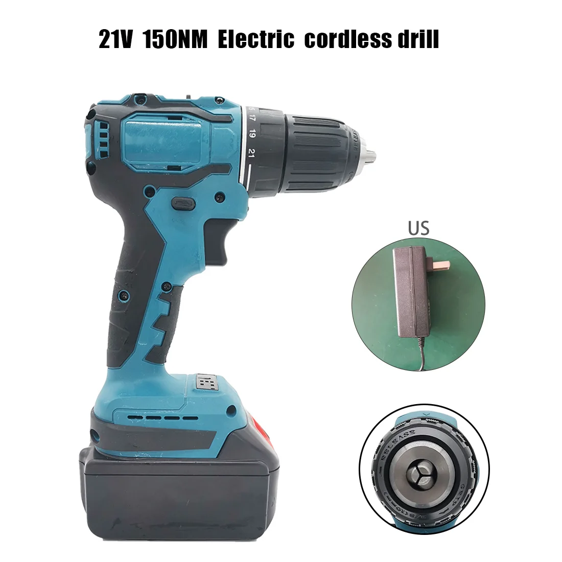 Аккумуляторная ударная дрель 18 21 в 80 150 нм бесщеточная электрическая Ударная