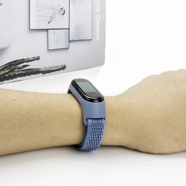 IONCT нейлоновый браслет для mi Группа 4 спортивного стиля с correa pulsera ремень для Xiaomi mi band 3 ремешок mi Группа 4 Global Smart аксессуары