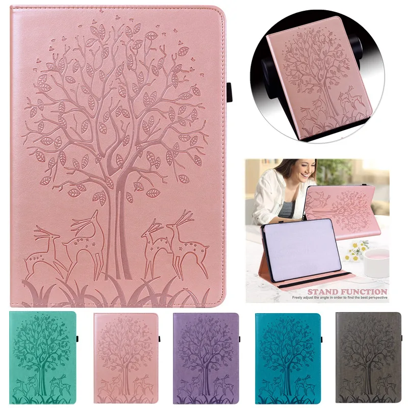 

For Lenovo Tab M8 TB-8505F TB-8505X TB-8505I Case Fashion Deer Tree Imprinted Shell for Funda Lenovo Tab M 8 TB-8505 Cover