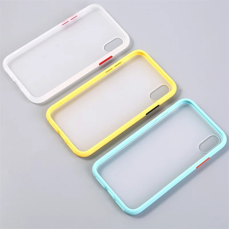 Прозрачный противоударный чехол для телефона iPhone 11 Pro Max X XS XR силиконовый