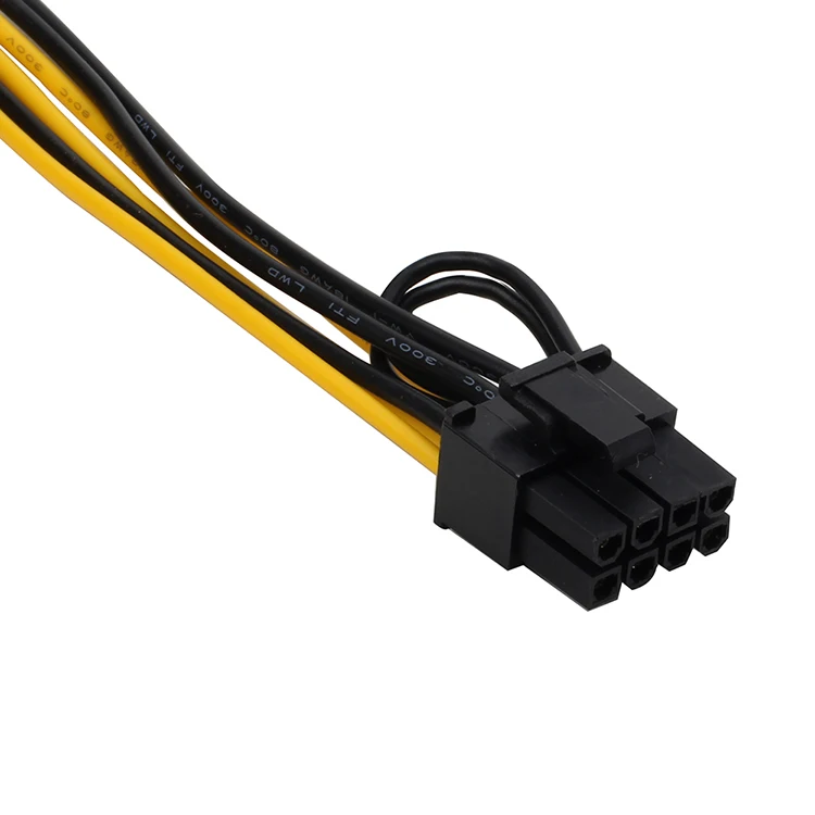 6 Pin Male to 8 PCI Express Power Adapter Cable for Graphics Video Card 6Pin 8Pin PCI-E | Компьютеры и офис