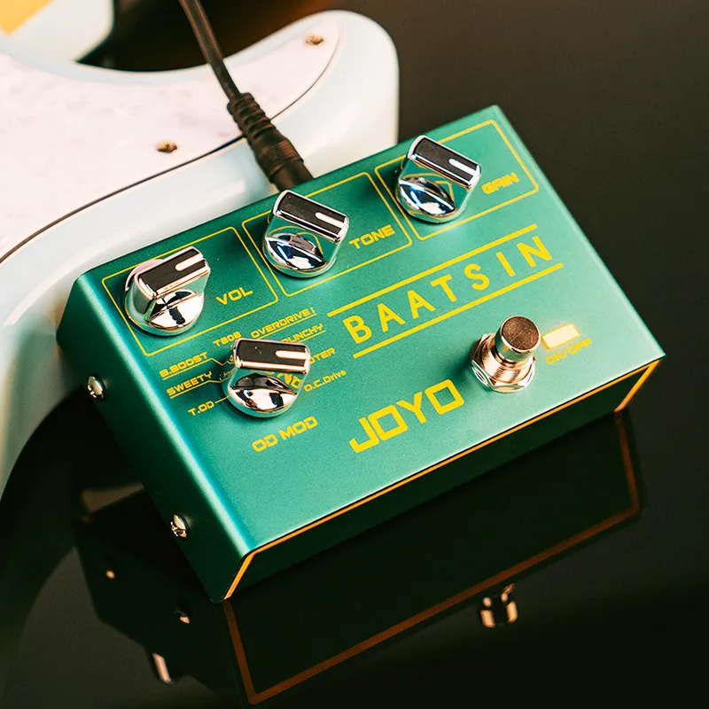 JOYO R-11 Distortion Effect Pedal BAATSIN Classic Overdrive 8 Different OD/DS For Electric Guitar Parts |