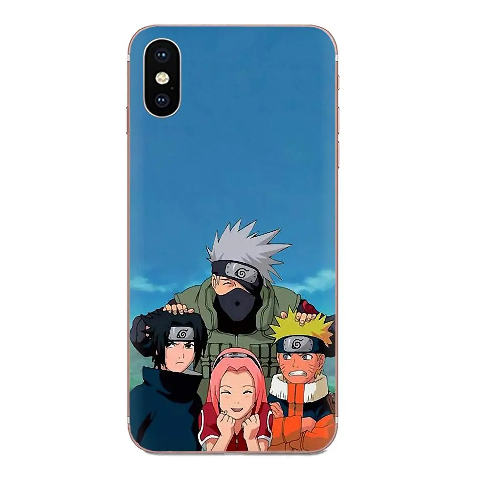 ТПУ стильный корпус Наруто Какаши аниме для Galaxy Alpha Note 10 Pro A10 A20 A20E A30 A40 A50 A60 A70 A80 A90