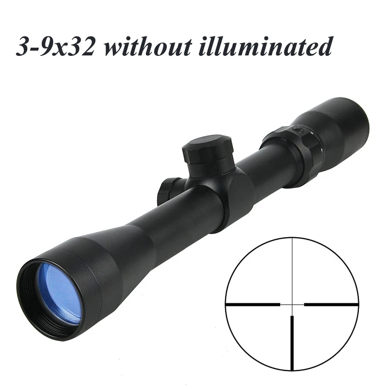3-9X40 прицел тактический прицел охотничьи прицелы Luneta Para винтовка охотничья страйкбольная пневматическая ружья прицел