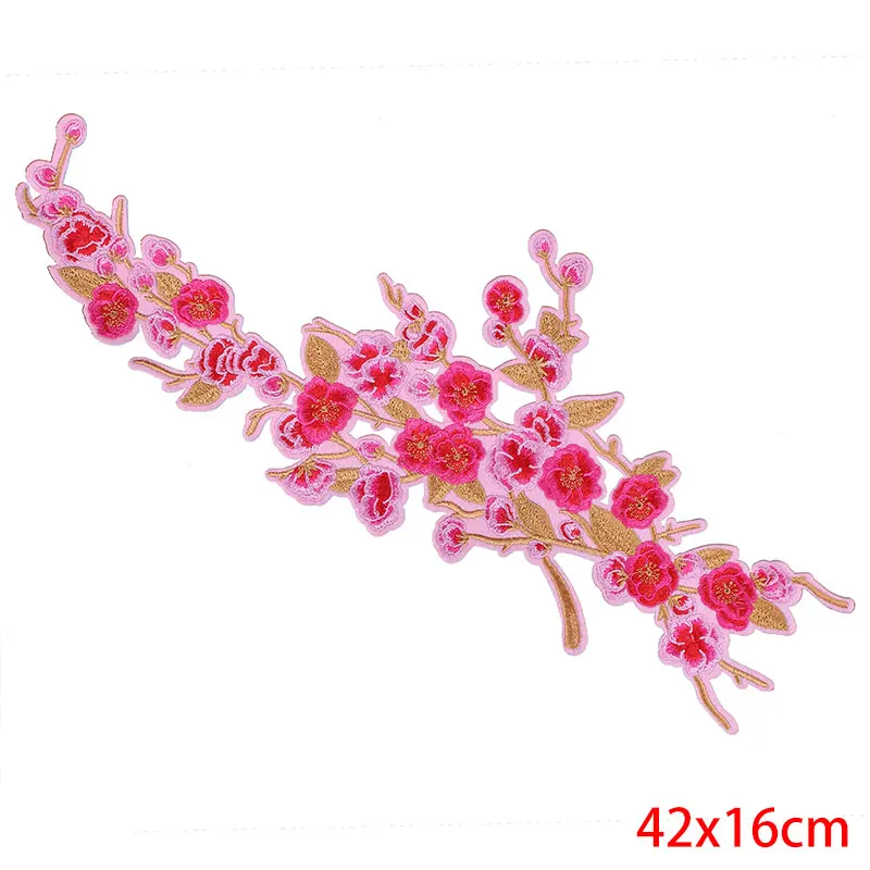 Цветы патчи для шитья одежды нашивки вышивки цветов сделай сам розы ремесла