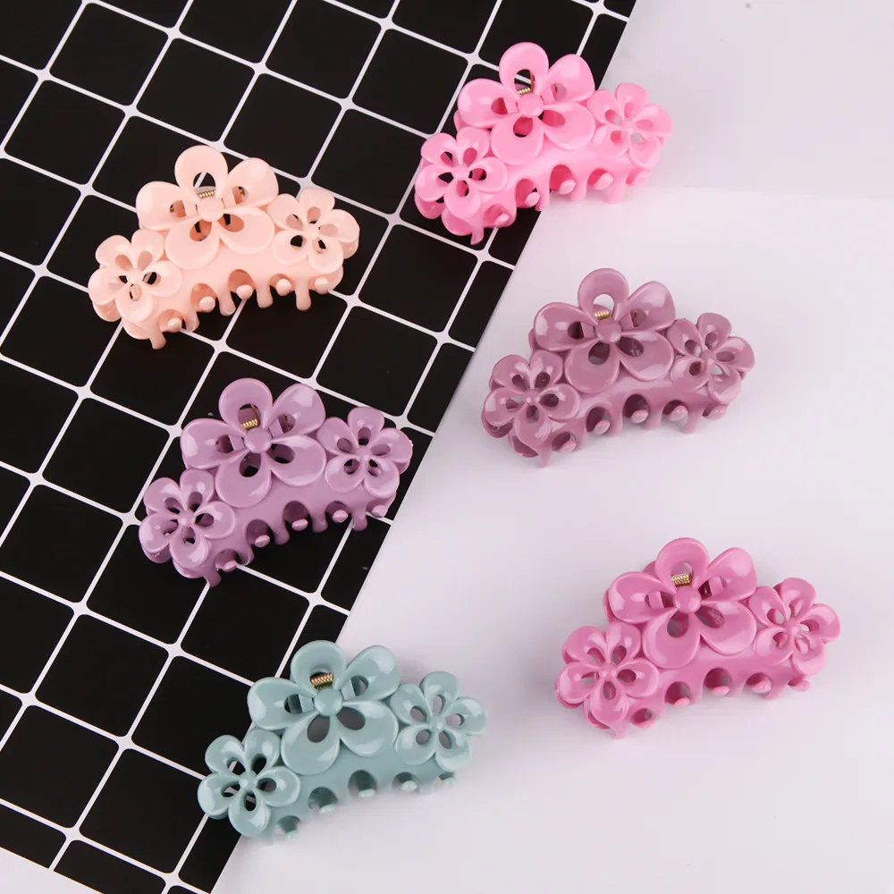 

9CM Hair claws Hairpins Trendy Hair Clip For Women Girl Accessories Hair colorful 6 different color ACC39
