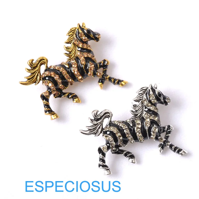 Классические ювелирные изделия стразы черного цвета анти-золотой цвет