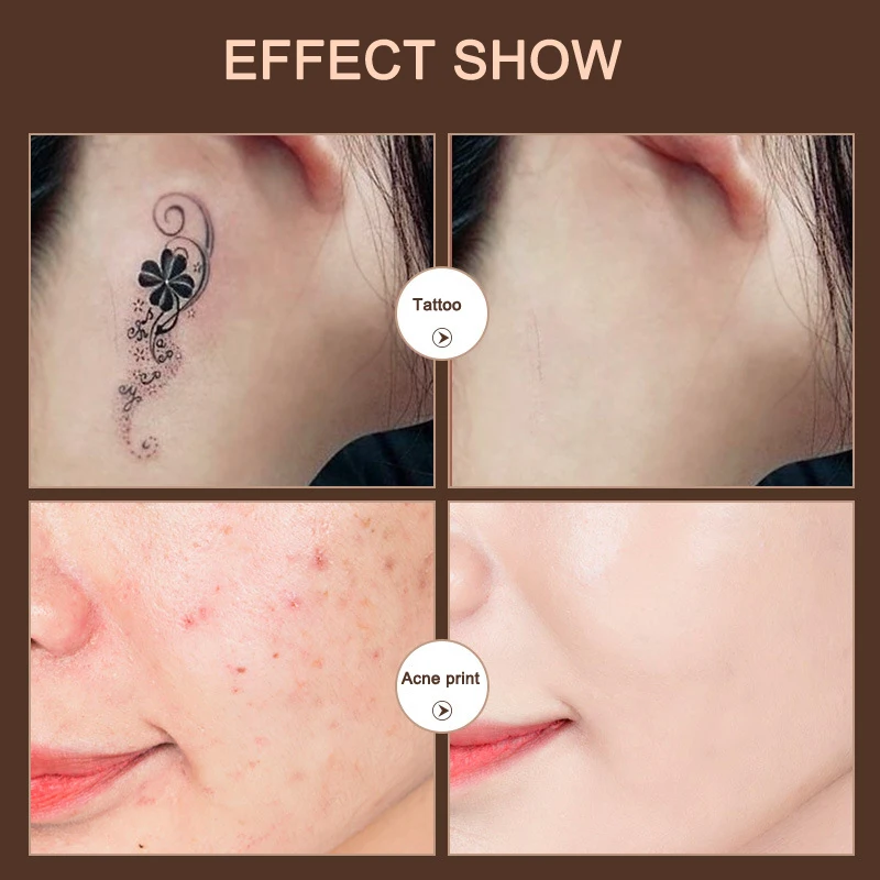 Тату консилер 2 цвета тонированный водонепроницаемый шрамовый на день рождения