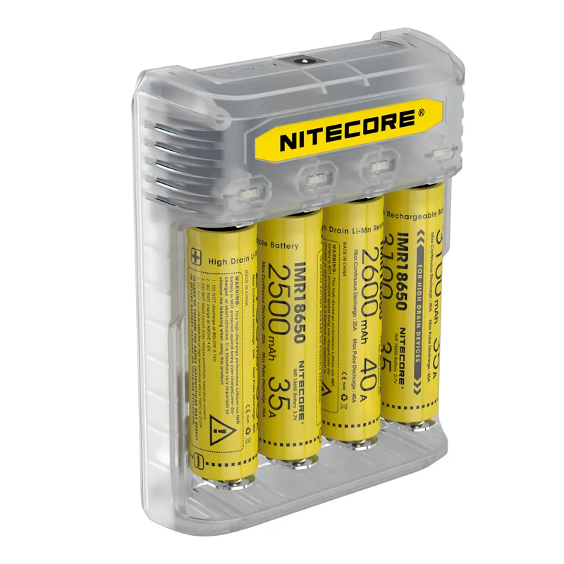 Оптовая продажа быстрое зарядное устройство NITECORE Q4 4Bay 4A для литий-ионных