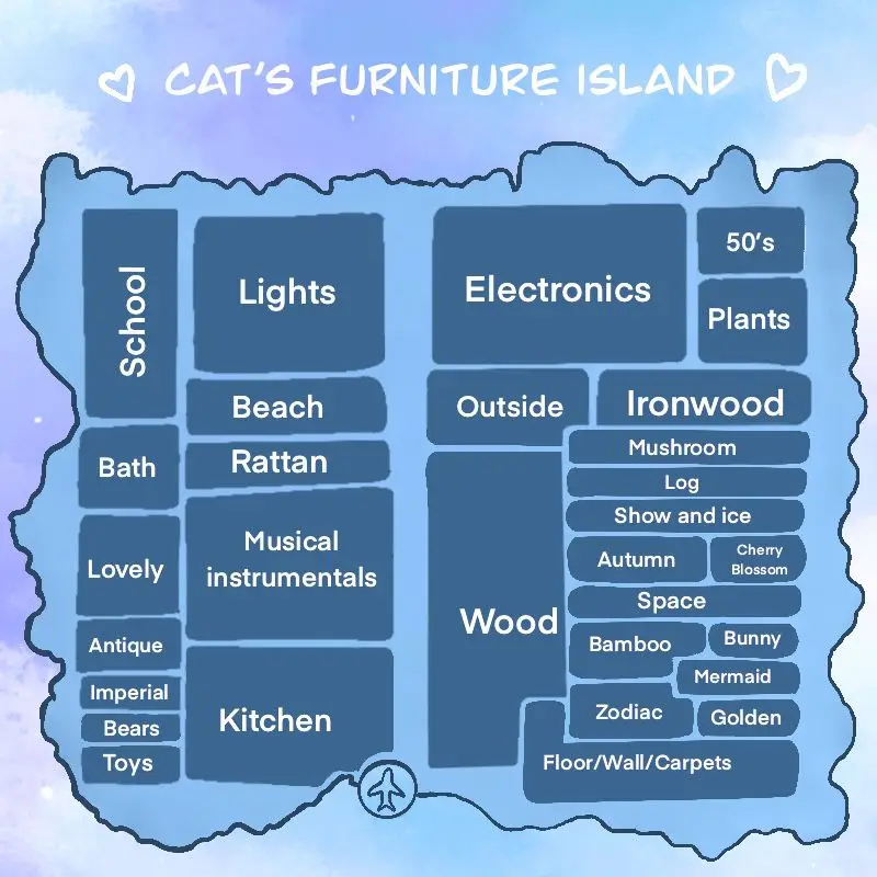 

Animal Crossing Furniture Island 1 hour, 2 hours or more, choose whatever you want