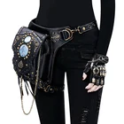 Женская модная многофункциональная сумка через плечо, мотоциклетная сумка на цепочке, сумка унисекс в стиле стимпанк