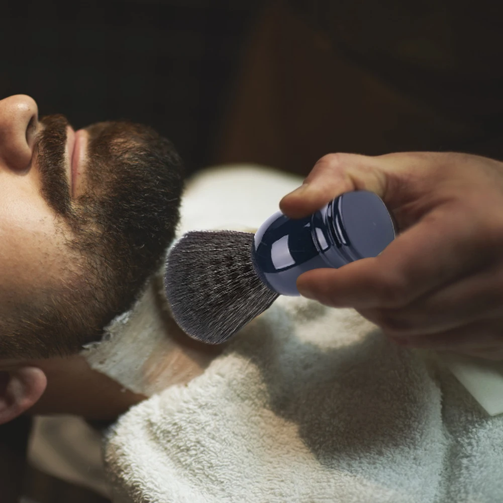 Мужская щетка для бритья лица чистки бороды с деревянной ручкой Усы