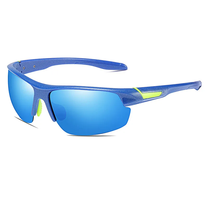 Модные уличные спортивные солнцезащитные очки Мужские поляризационные для