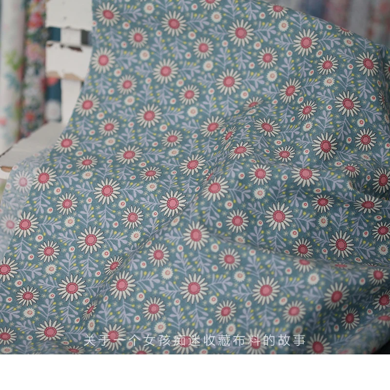

Dailylike 50*160Cm Cotton Fabric Printed Cloth Sewing Quilting Fabrics For Patchwork Needlework DIY Handmade Accessories