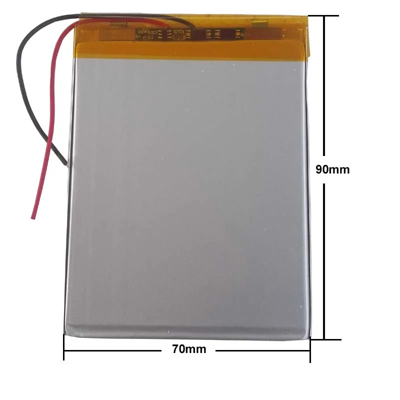 

357090 357595 337595 3.7v 3500mah Lithium Polymer Battery With Board For Pda Tablet Pcs Digital Products 3.5x70x90mm