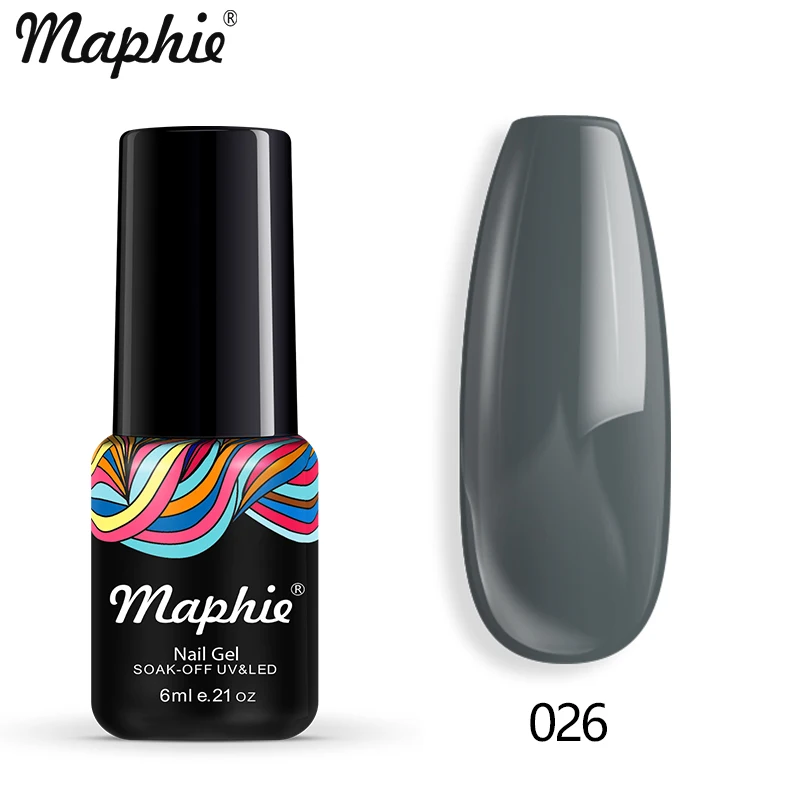 Maphie термальный УФ-гель для ногтей 3D Хамелеон Температура Led лак для ногтей эмаль замочить от Led Изменение цвета гель лак для ногтей - Цвет: 026