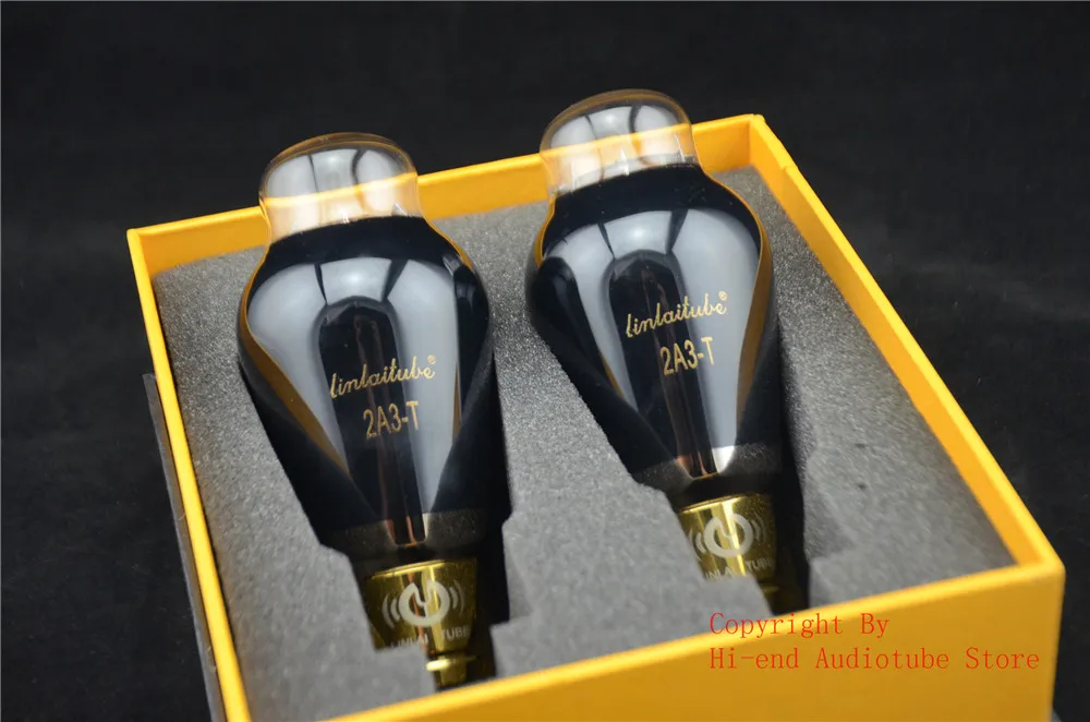Linlai Treasure 2A3-T черный золотой базовый Repalce RCA/Psvane/Shuguang/2A3B/2A3C одна пара - купить по